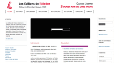 Desktop Screenshot of editionsatelier.com
