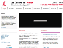 Tablet Screenshot of editionsatelier.com